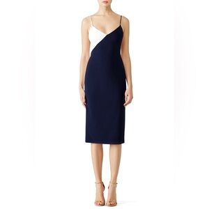 CUSHNIE ET OCHS Leah Colorblock Dress - Size 4